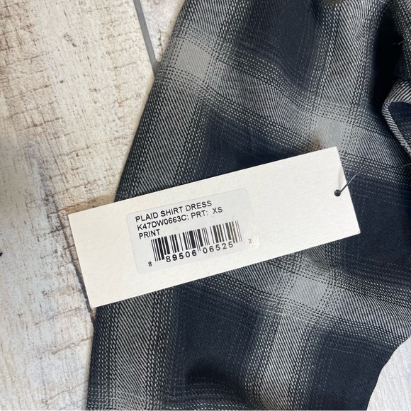 COPY - BISHOP YOUNG Plaid Shirt Dress Size Xs - Picture 12 of 16